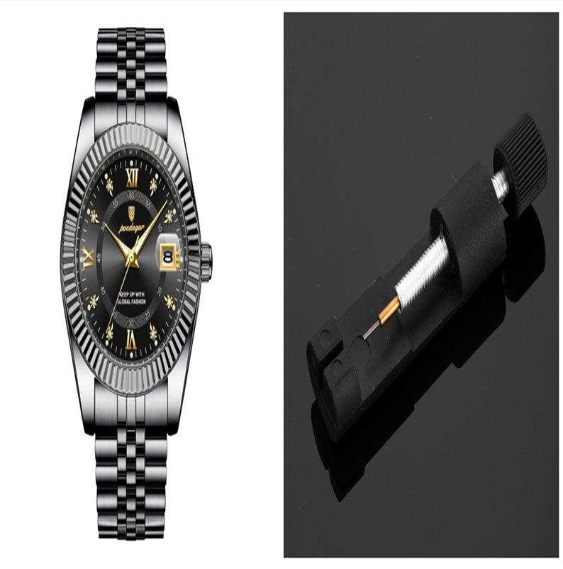 Reloj Automático Impermeable para Hombre de Estilo Empresarial y Moderno