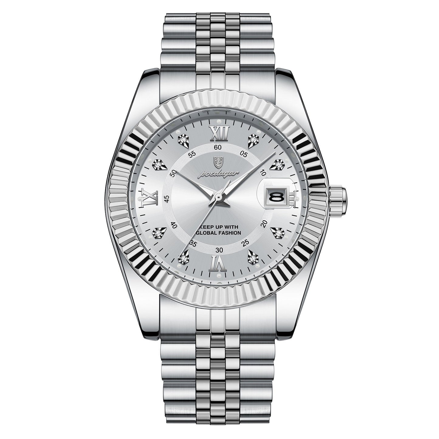 Reloj Automático Impermeable para Hombre de Estilo Empresarial y Moderno