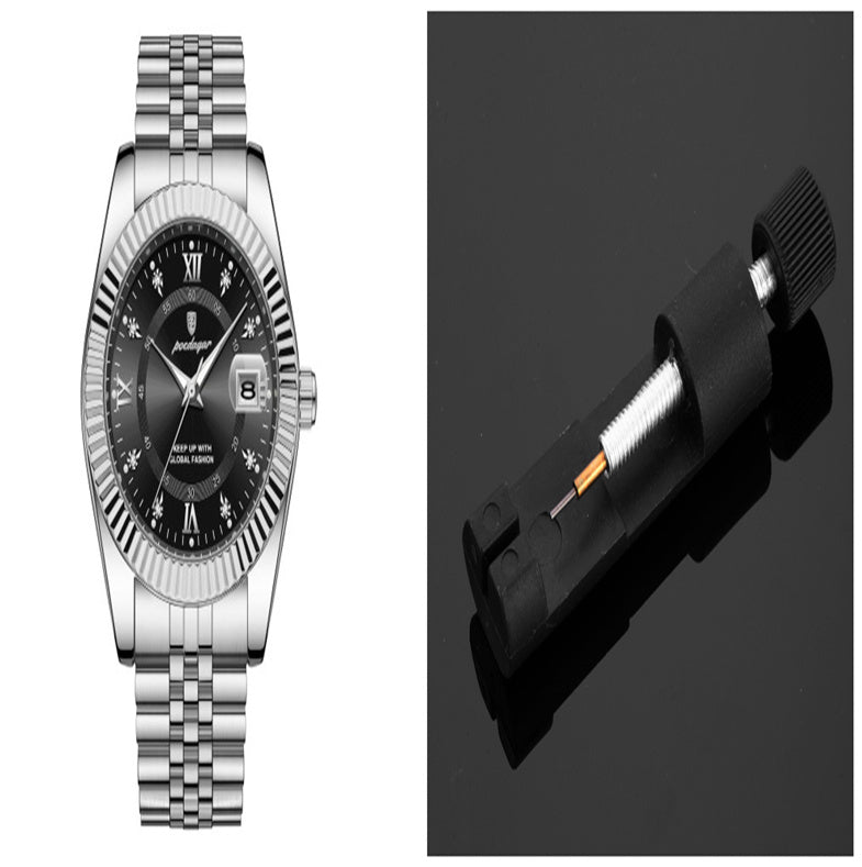 Reloj Automático Impermeable para Hombre de Estilo Empresarial y Moderno