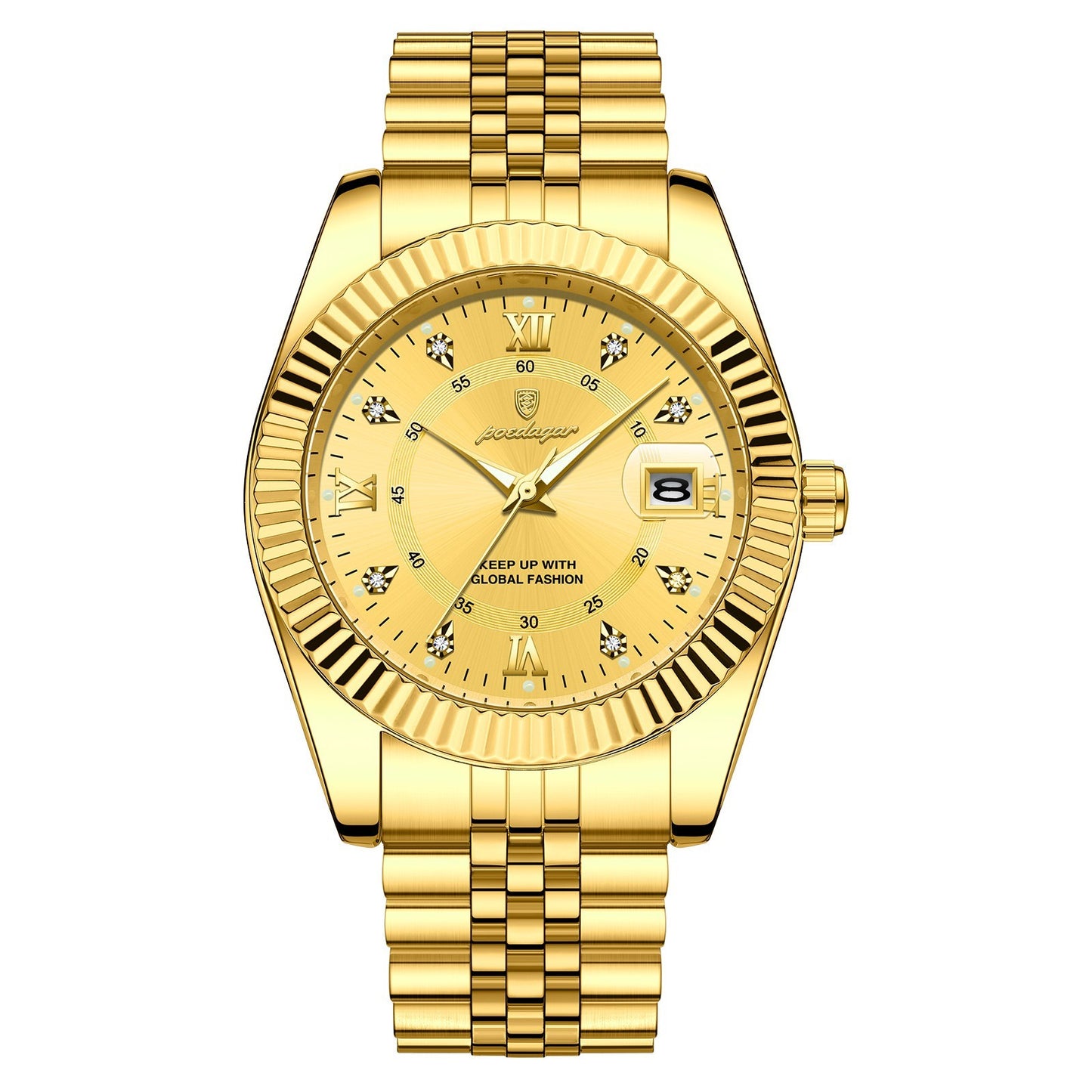 Reloj Automático Impermeable para Hombre de Estilo Empresarial y Moderno