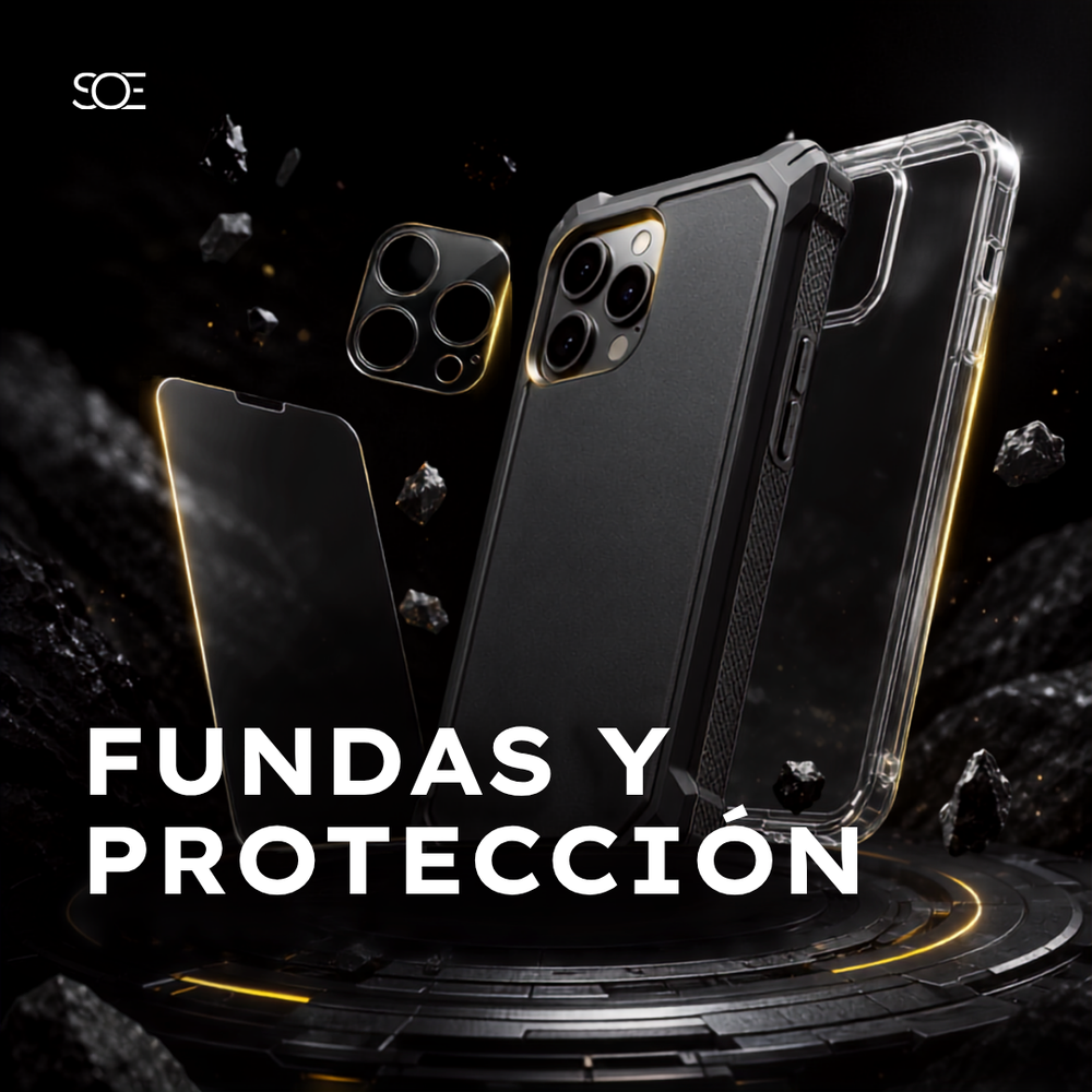 Clásicos: Imagen con pedestal y fondo negro, iluminado por una lámpara, con el texto 'Clásicos', promoviendo relojes tradicionales en SOE Store.