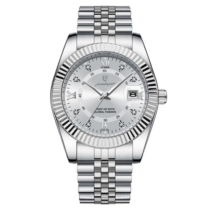 Reloj Automático Impermeable para Hombre de Estilo Empresarial y Moderno