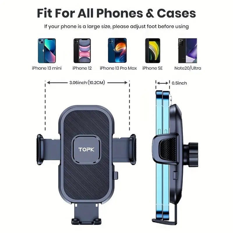 Unlock hands-free possibilities with our car phone holder-2
