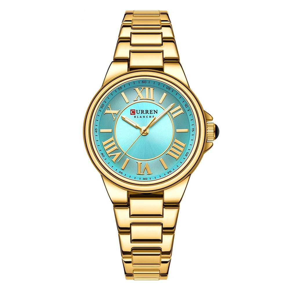 Reloj de Mujer con Correa de Acero - Elegancia y Estilo Casual