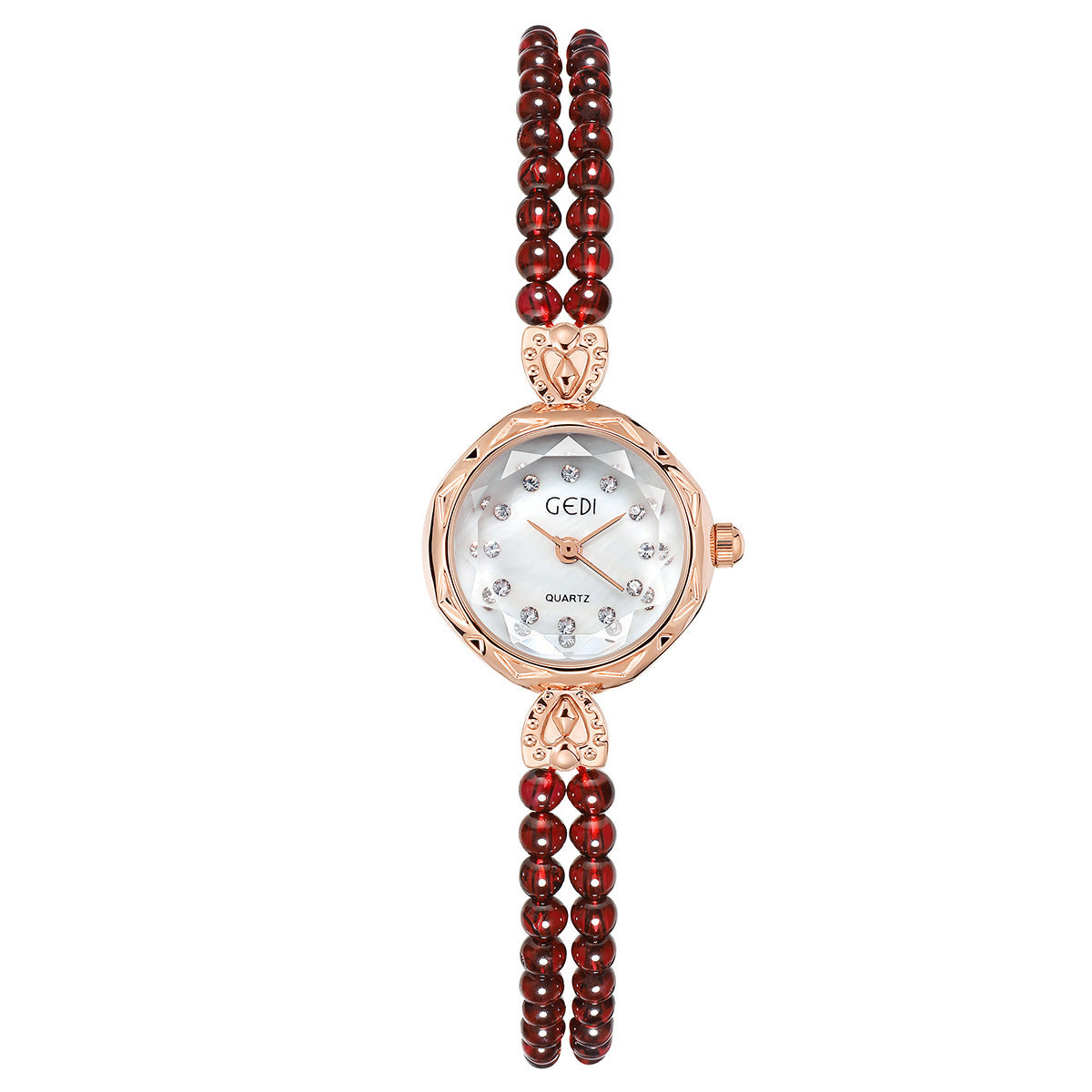 Reloj con Correa de Perlas para Mujer - Elegancia y Creatividad