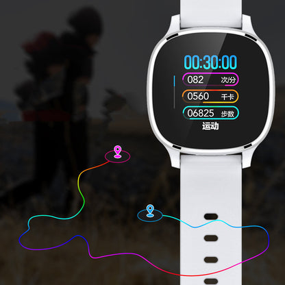 Pulsera Inteligente con Pantalla Táctil y Monitoreo Deportivo