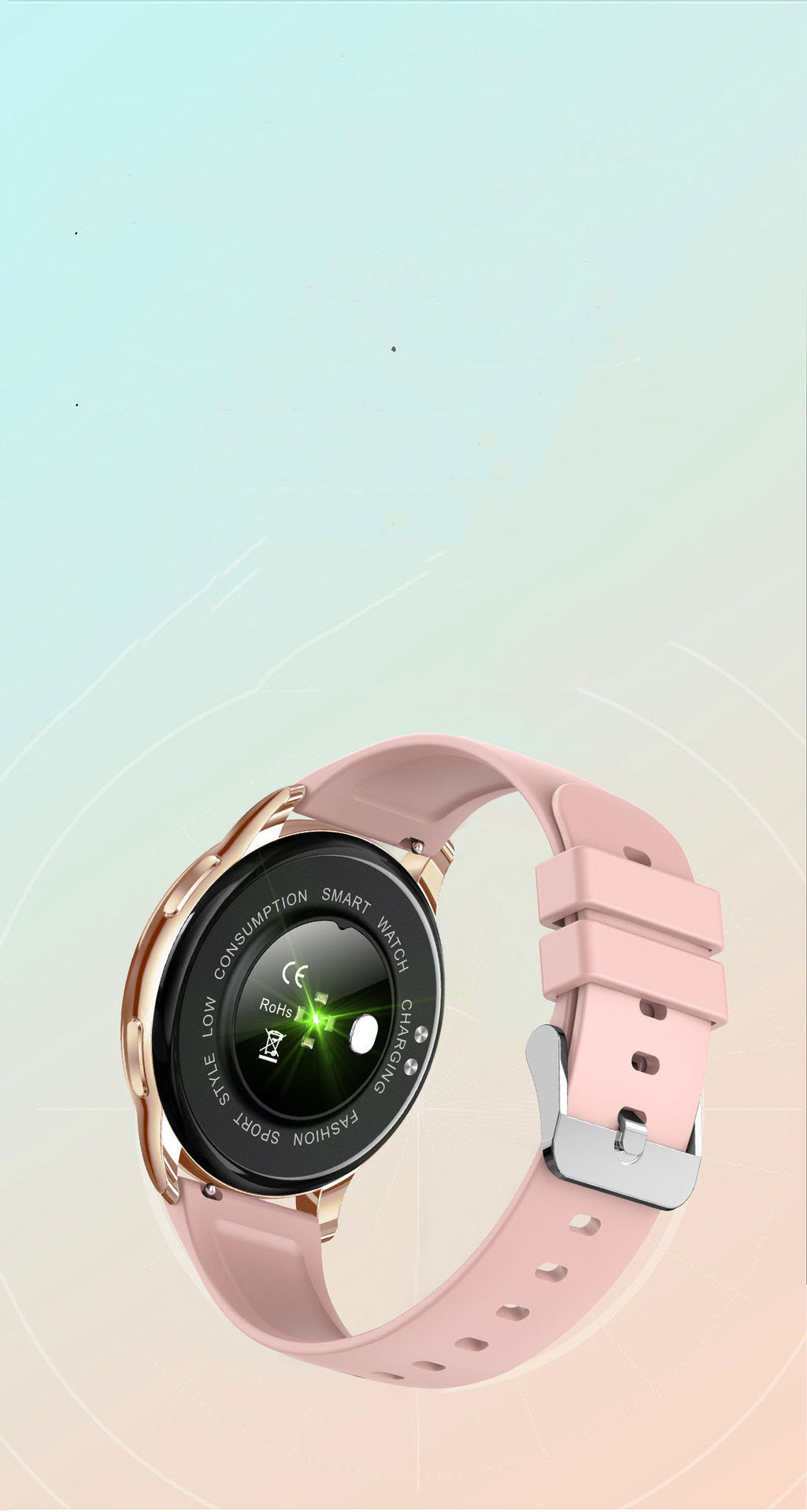 Pulsera Inteligente Y23 con Bluetooth y Medición de Temperatura Deportiva