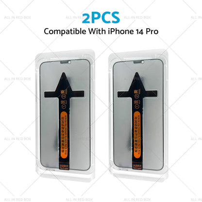2PCS Screen Protector Privacy Tempered Glass Suitable For iPhone 14 Pro/ Max-1