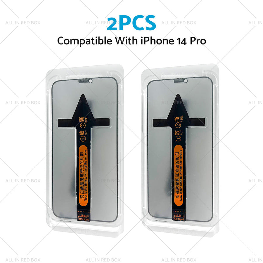 2PCS Screen Protector Privacy Tempered Glass Suitable For iPhone 14 Pro/ Max-1