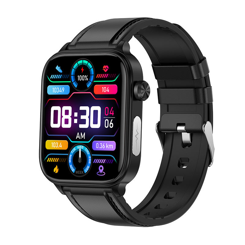 Reloj Inteligente ET570 con Llamadas Bluetooth, ECG y Monitoreo de Salud