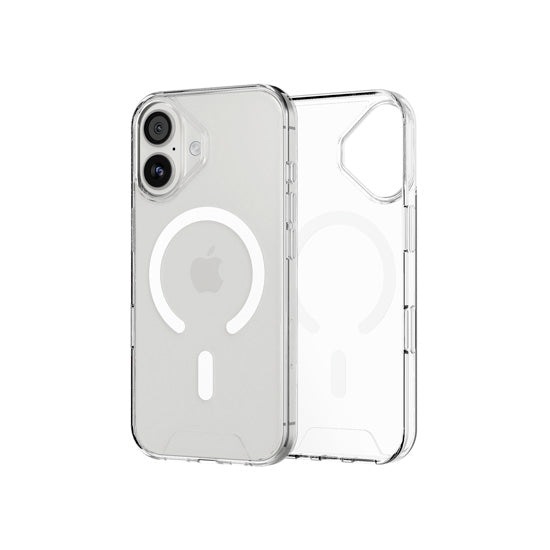 Funda transparente para iPhone 17 compatible con MagSafe, con protección 810H indicada por el proveedor y diseño clear para uso diario.