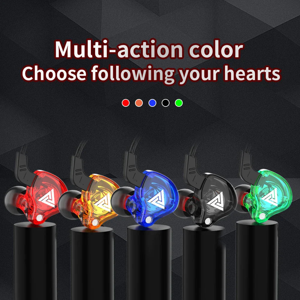 3.5mm Cable Wired Earphones QKZ AK6 HiFi Sound Quality Earphone With Wire Gaming Headset Gamer Headphones Bass Cheap Sale Earbud-0
