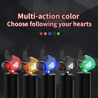 3.5mm Cable Wired Earphones QKZ AK6 HiFi Sound Quality Earphone With Wire Gaming Headset Gamer Headphones Bass Cheap Sale Earbud-0