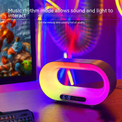 Smart LED Night Light with Wireless Charger-3