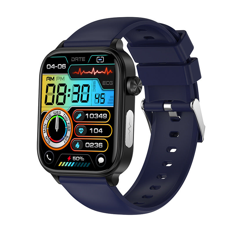 Reloj Inteligente ET570 con Llamadas Bluetooth, ECG y Monitoreo de Salud