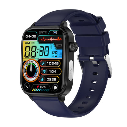 Reloj Inteligente ET570 con Llamadas Bluetooth, ECG y Monitoreo de Salud