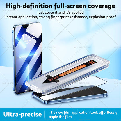 2PCS Screen Protector Privacy Tempered Glass Suitable For iPhone 14 Pro/ Max-4