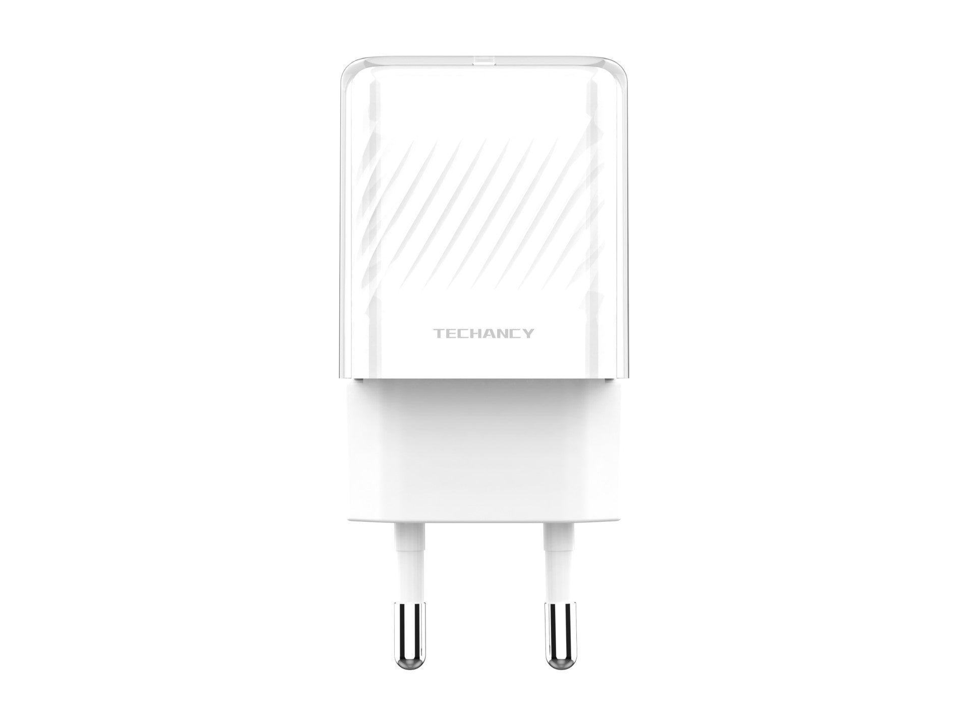 Techancy Carregador De Parede Pd Usb-C De 33 W Branco TA2817, Adaptador De Carregamento Rápido A + C De Porta Dupla Para Gan.-0