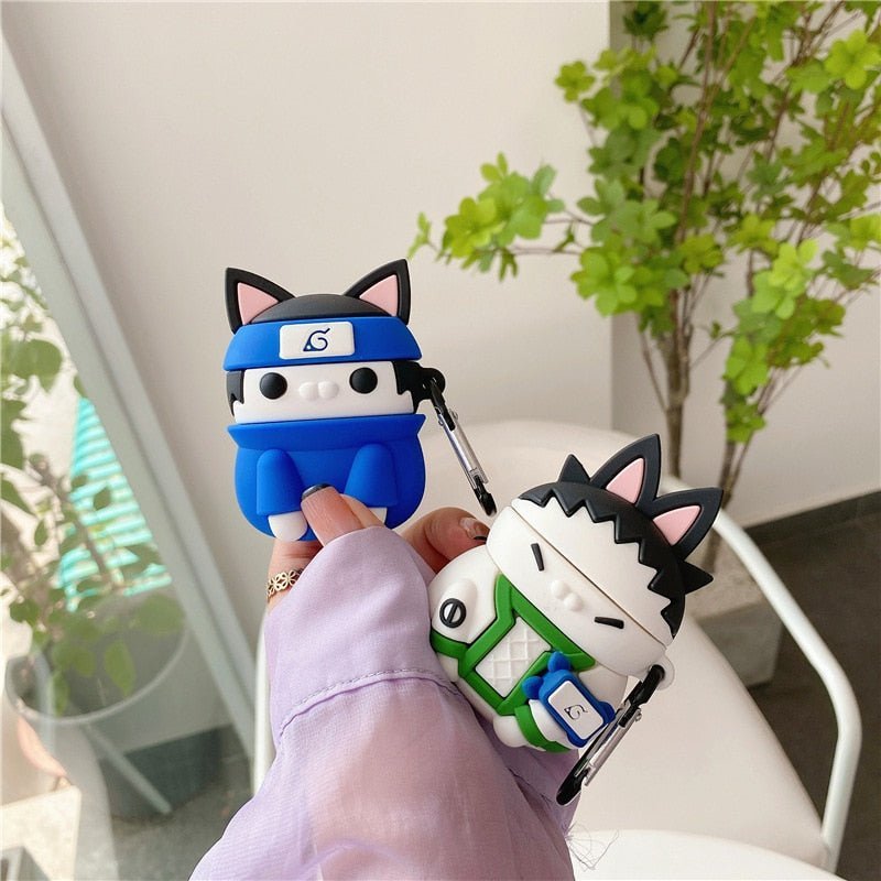 Sasuke Miaou Style Airpods Case-1